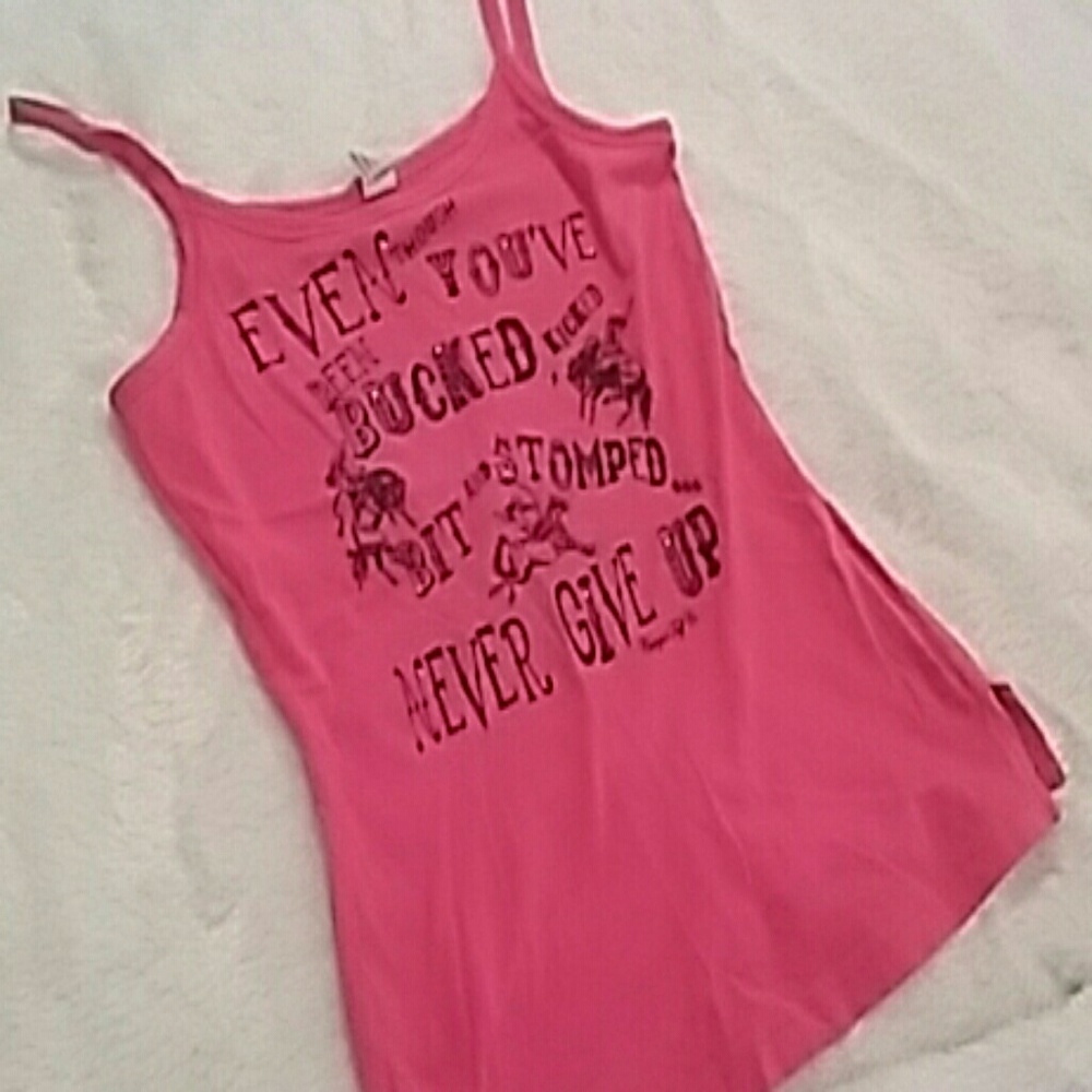 Never Give Up tank